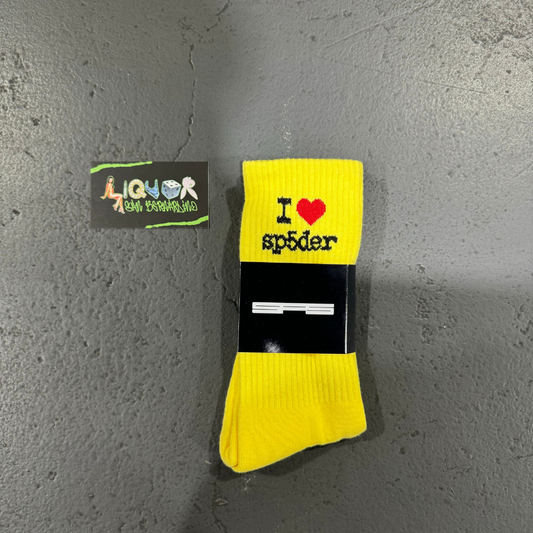 Sp5der Souvenir Socks (Yellow)