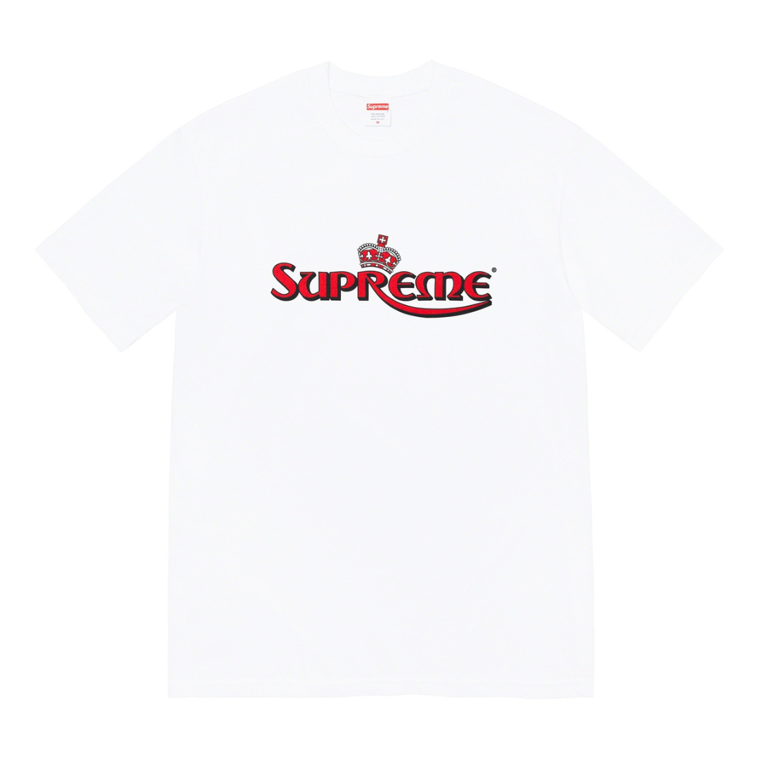 Supreme Crown Tee (White) – The Liquor SB