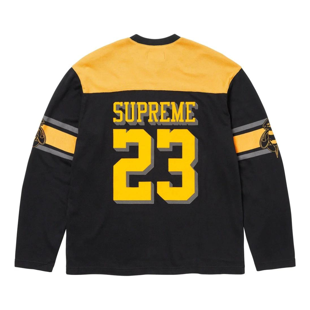 Supreme Bumblebee L/S Football Top (Black)