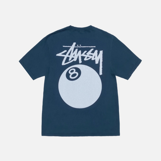 Stussy 8 Ball Pigment Dyed Tee (Navy)