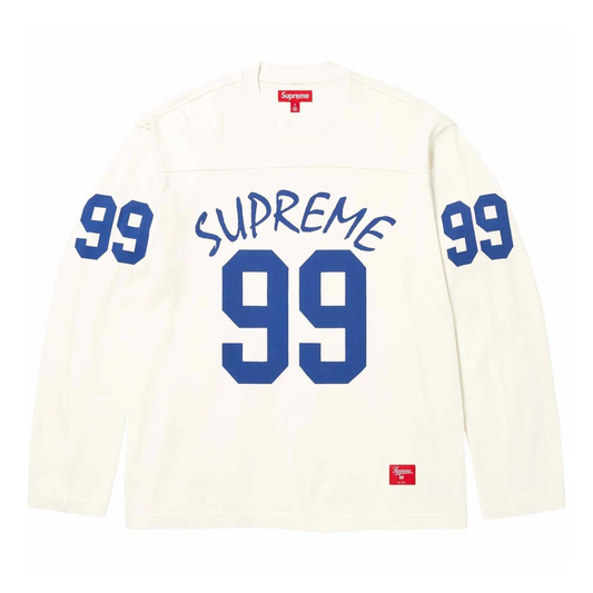 Supreme 99 L/S Football Shirt (White)
