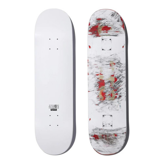 Supreme MM6 Maison Margiela Skateboard Deck (White)