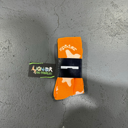 Sp5der Beluga Socks (Orange)