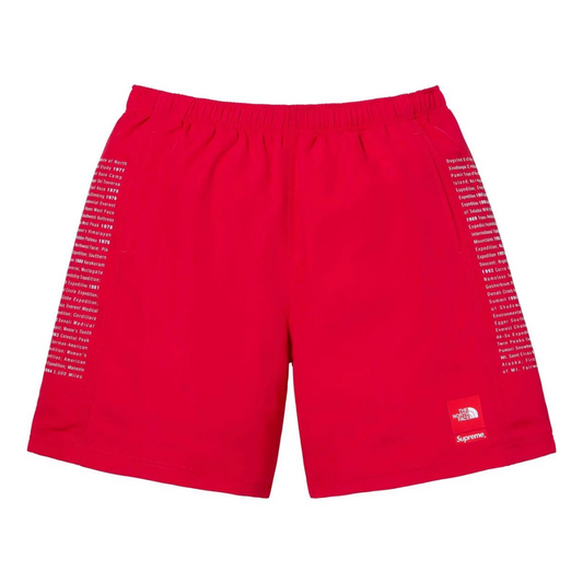 Supreme The North Face Nylon Short (SS24)(Red)