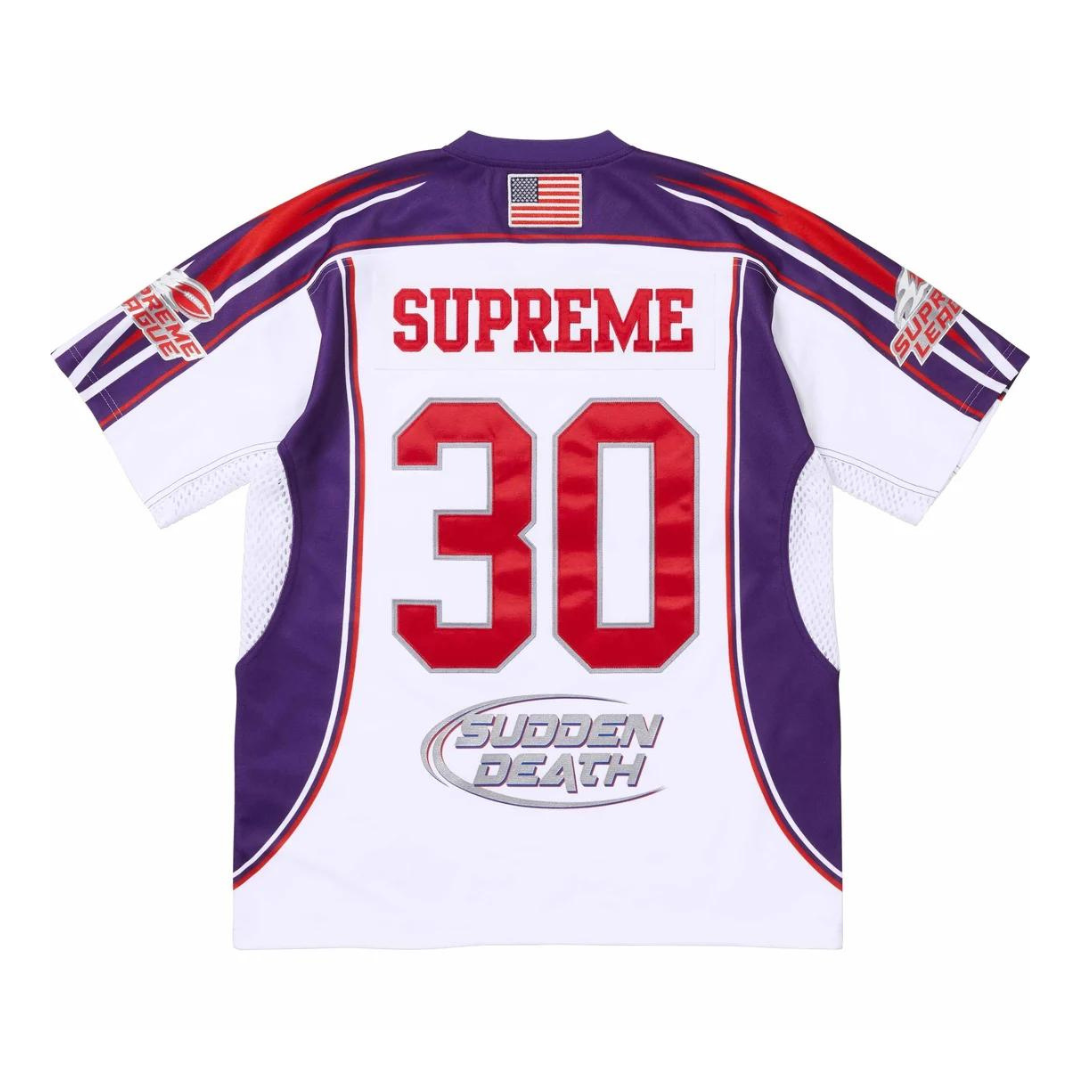 Supreme Sudden Death Football jersey (White)