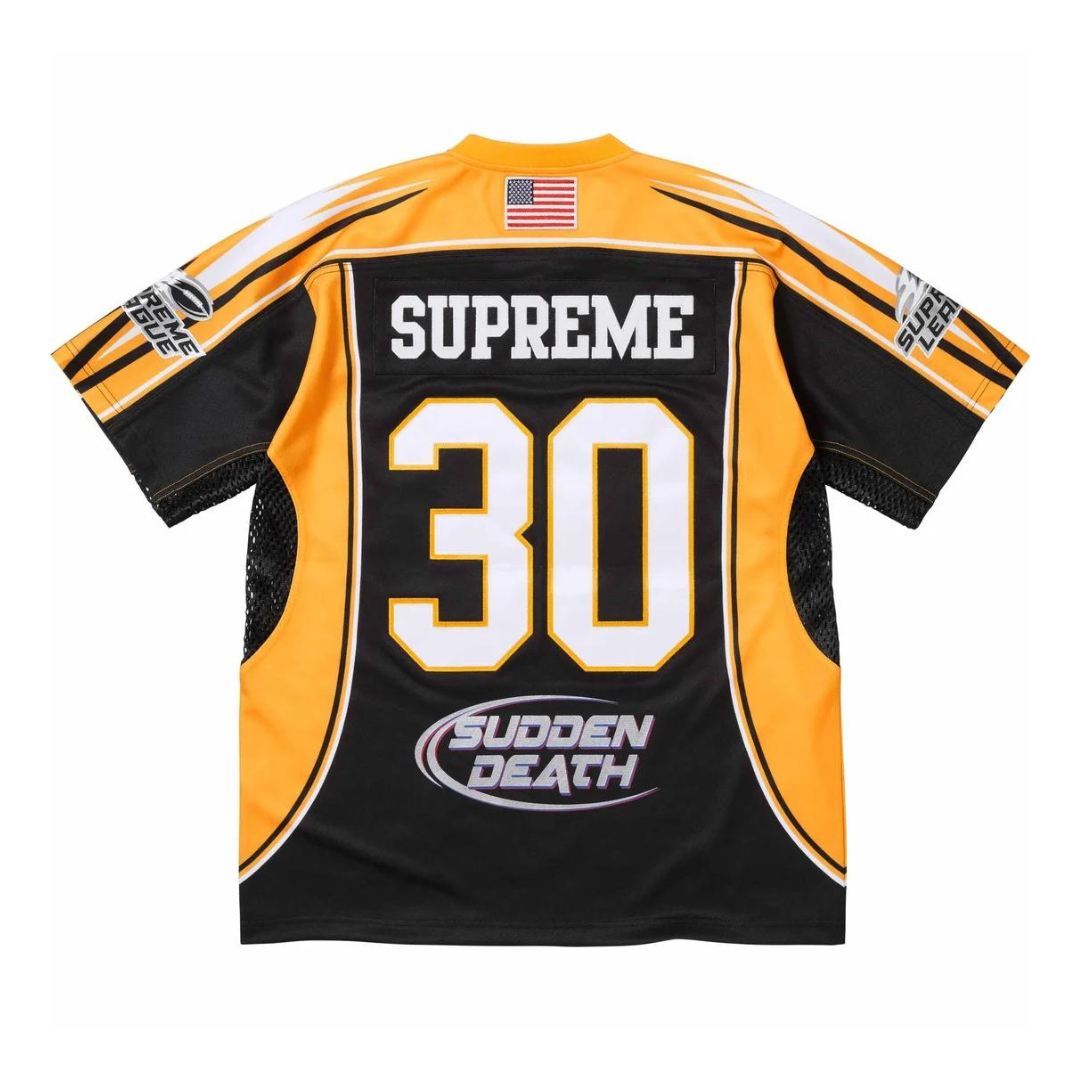 Supreme Sudden Death Football jersey (Black)