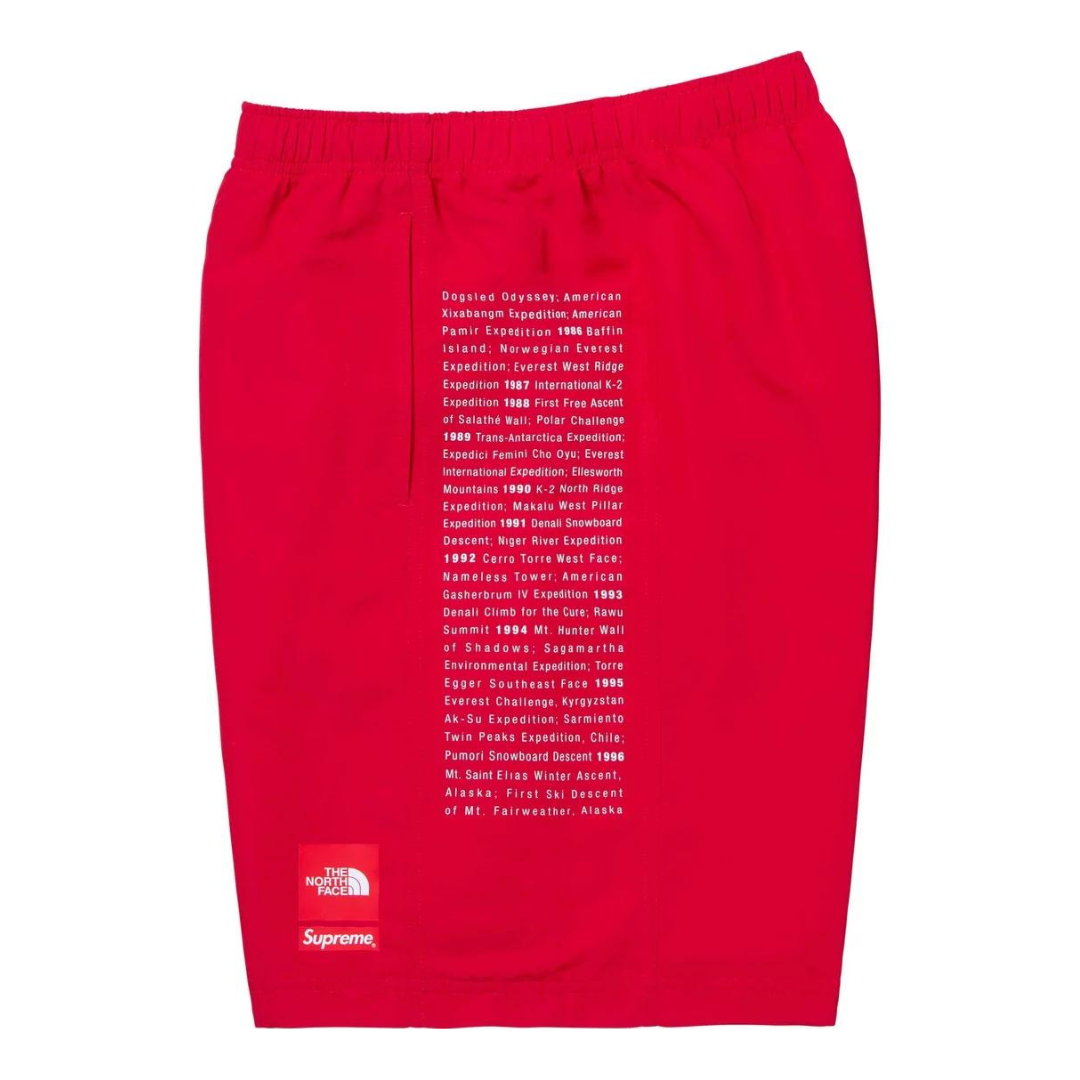 Supreme The North Face Nylon Short (SS24)(Red)