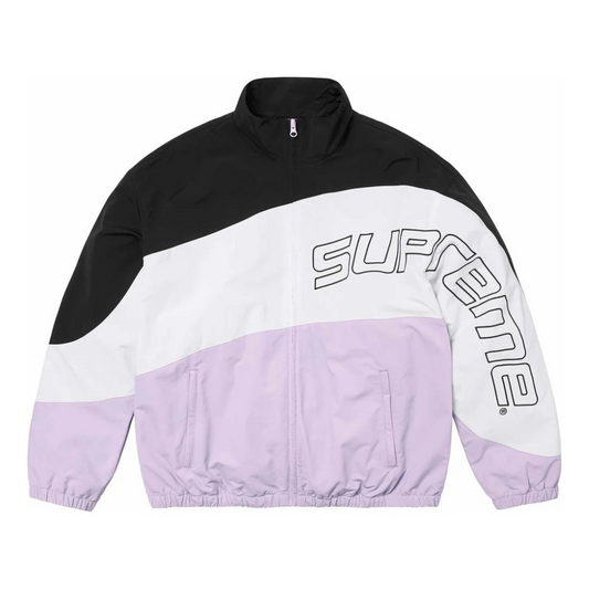 Supreme Curve Track Jacket (SS24) (Light Purple)