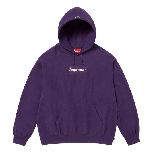 Supreme Box Logo Hoodie (Dark Purple) (FW23)