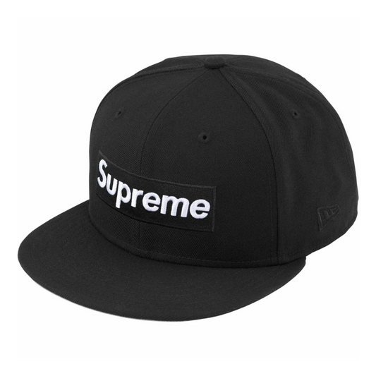 Supreme Sharpie Box Logo New Era Fitted Hat (Black)
