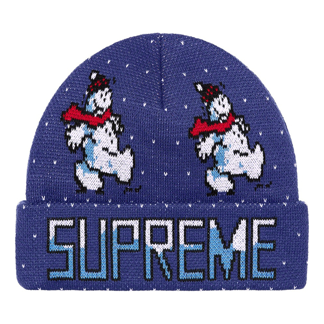 Supreme Snowman Beanie (Purple) – The Liquor SB
