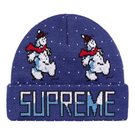 Supreme Snowman Beanie (Purple)