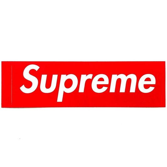 Supreme Box Logo Sticker (Red)
