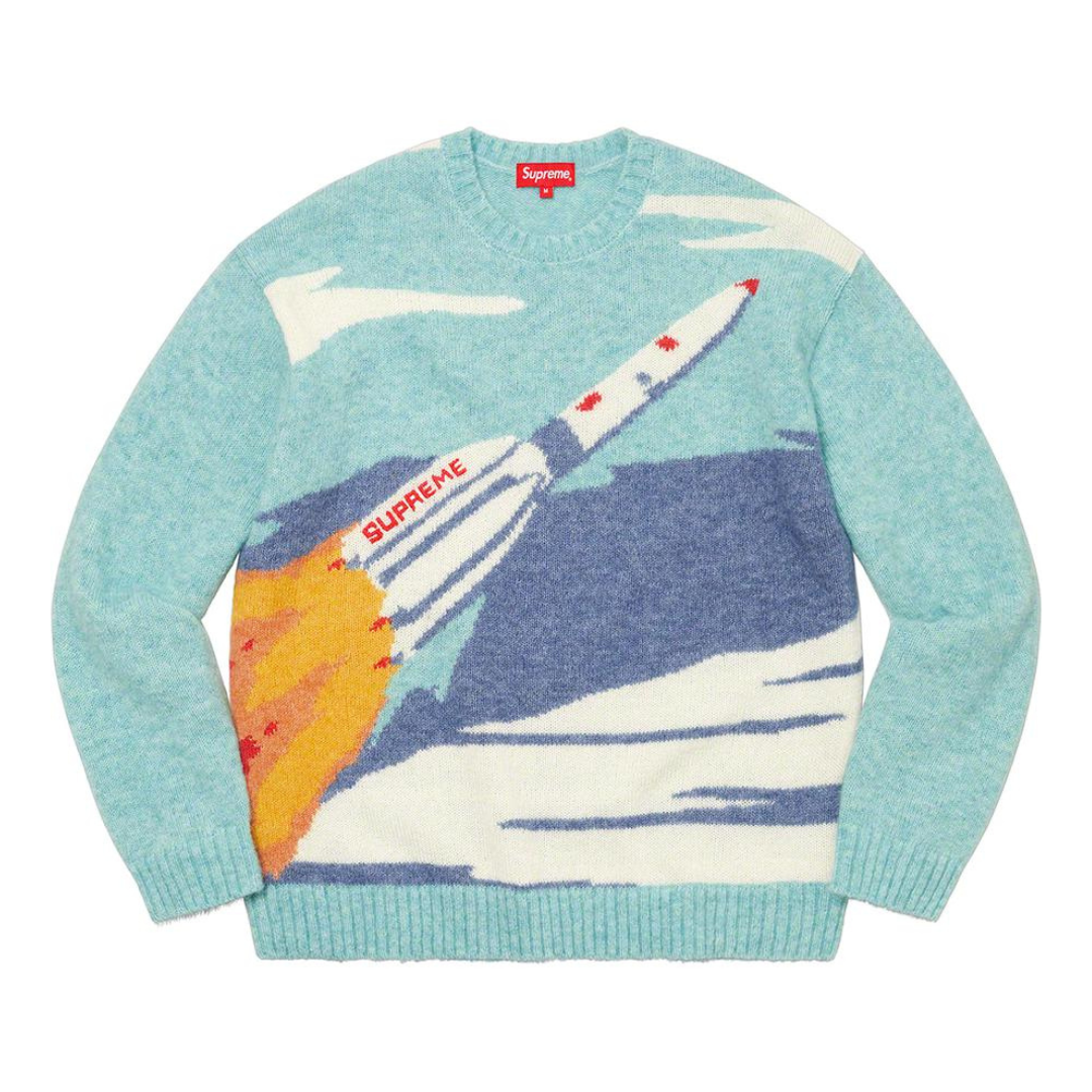 Supreme Rocket Sweater (Blue) – The Liquor SB