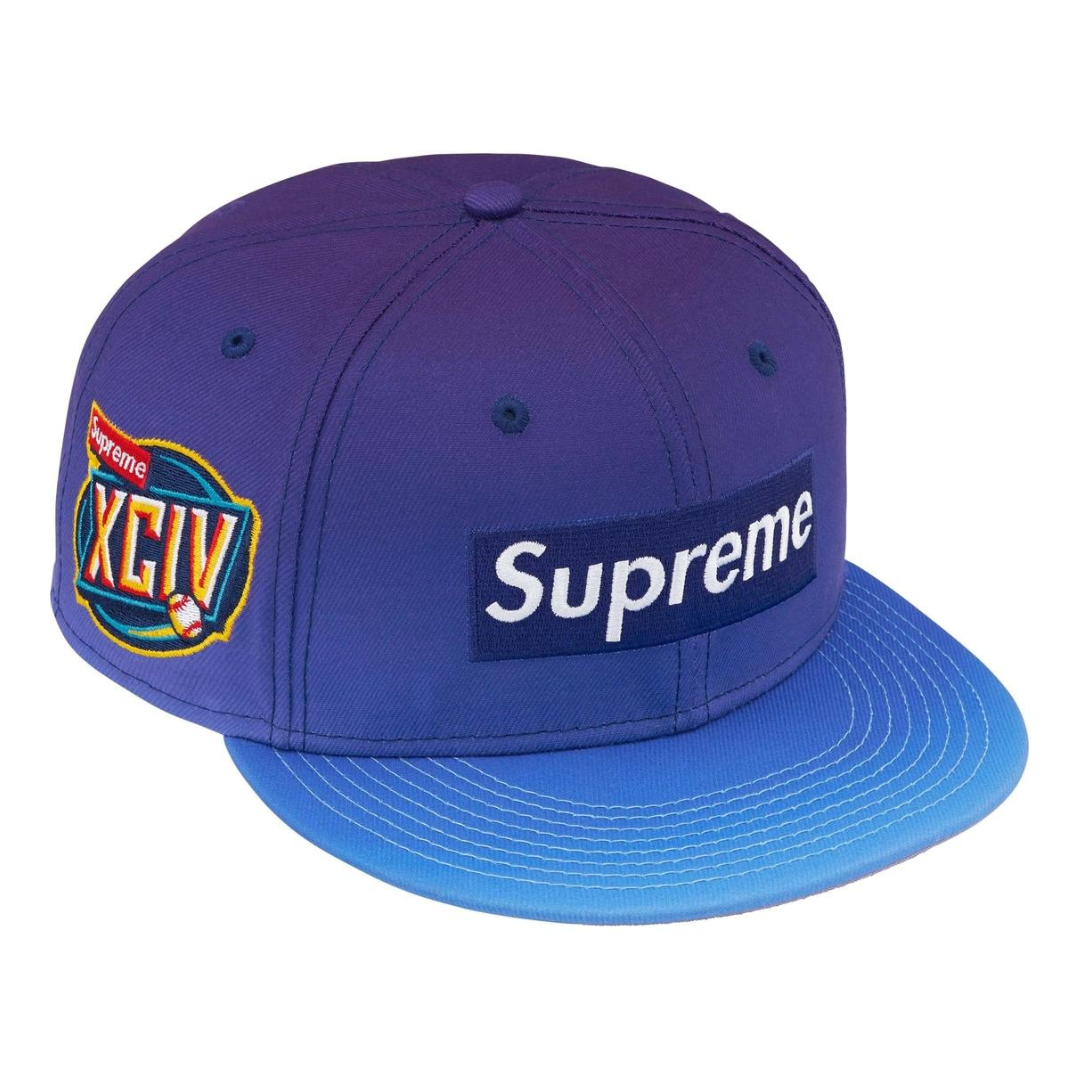Supreme x New Era Box Logo Beanie 'Light Blue