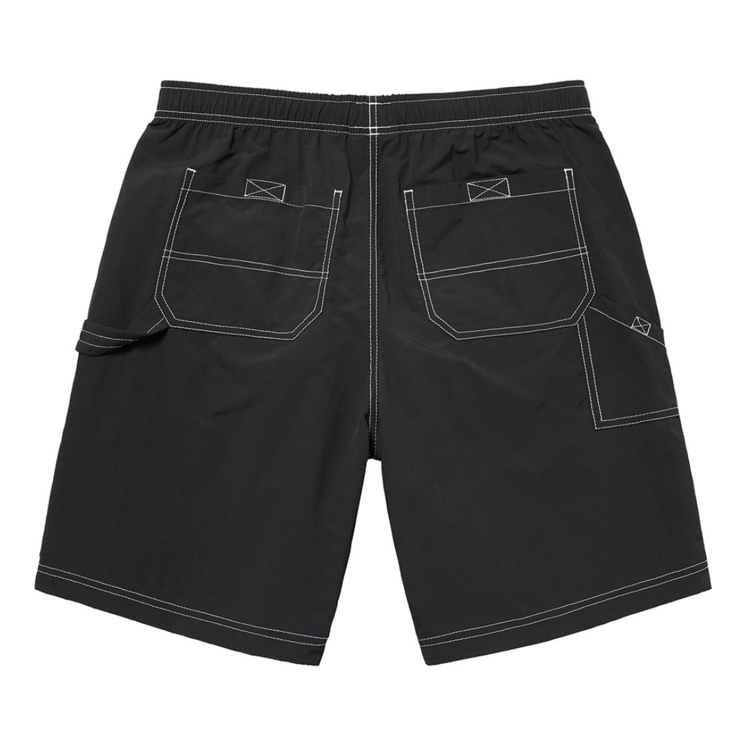 Supreme Nylon Painter Shorts (Black)