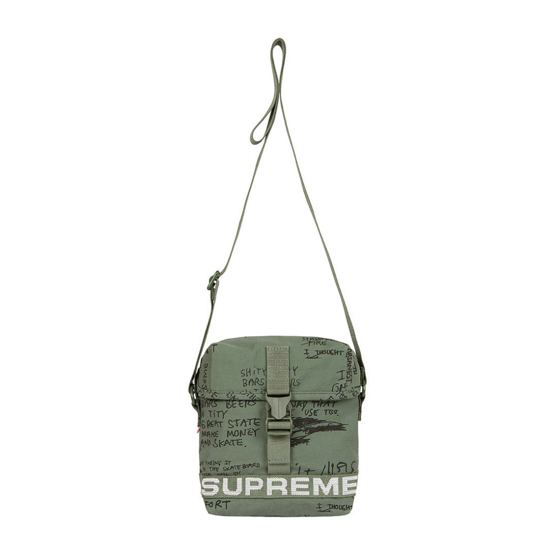 Supreme Field Side Bag (Olive Gonz) – The Liquor SB