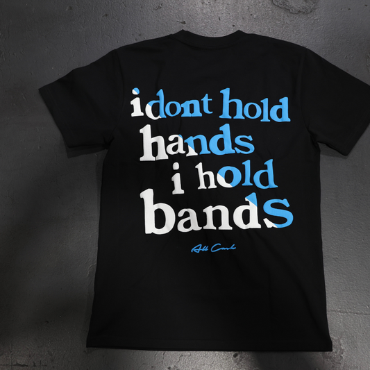 All Cash Don't Hold Tee (Black/Blue)