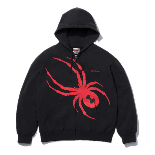 Supreme Spyder Zip Up Hoodie (Black)