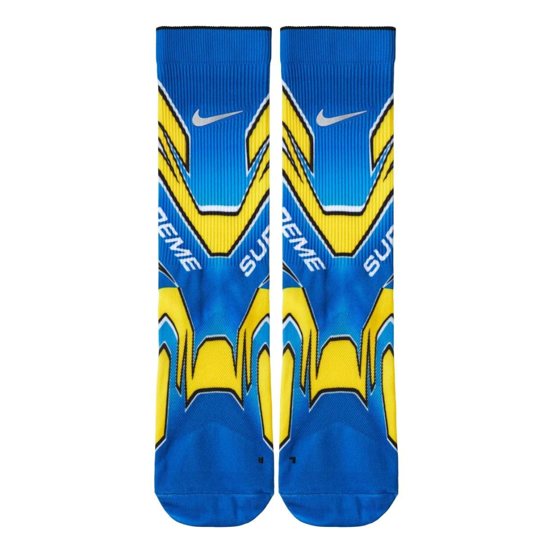 Supreme Nike Crew Socks (Blue)