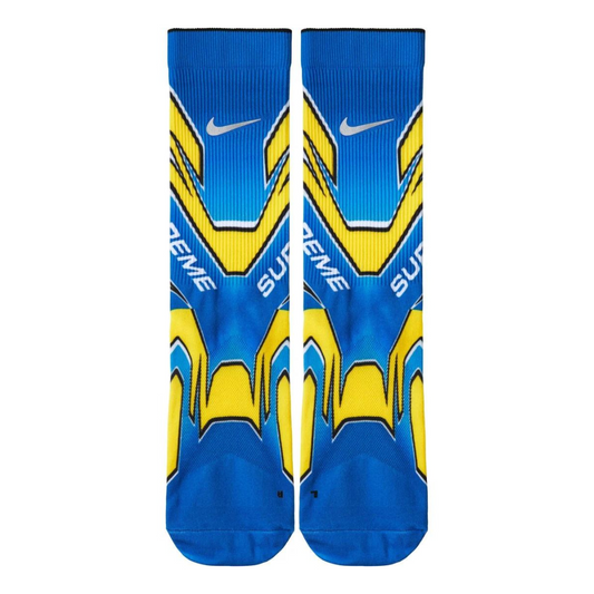 Supreme Nike Crew Socks (Blue)