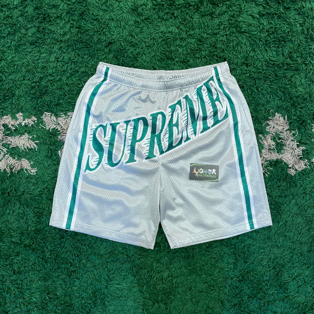 Supreme Slap Shot Baggy Mesh Shorts (Grey)