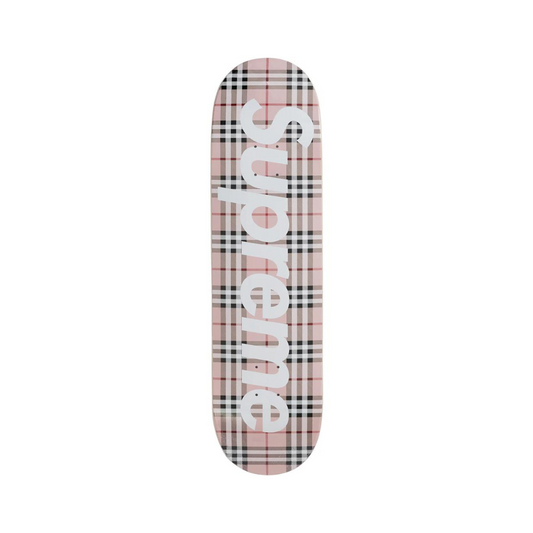 Supreme Burberry Skateboard Deck