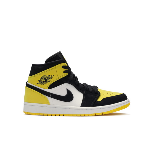 Air Jordan 1 Mid Yellow Toe Black (Used)