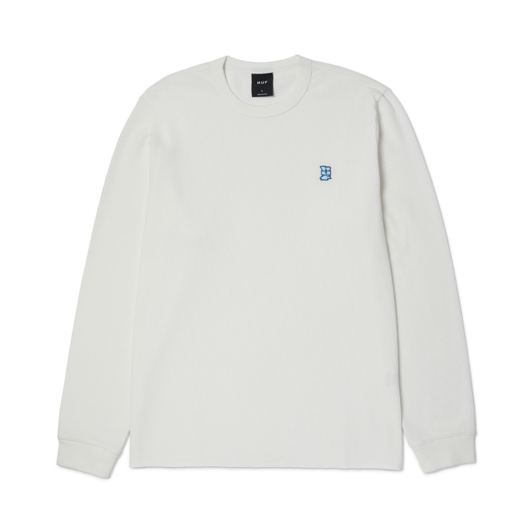 HUF Shrader L/S Thermal (White)