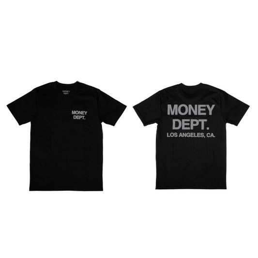 Money Dept Tee (Black/Grey)