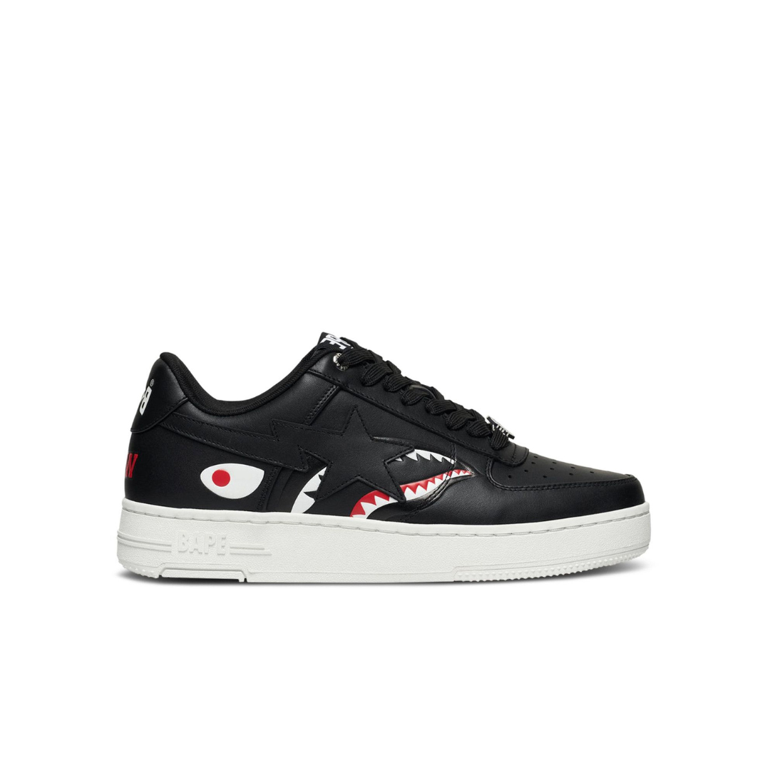 A Bathing Ape Bape Sta Low Shark Pack Black