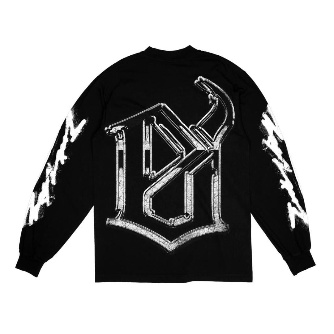 Evil Vice Trap Vice Long Sleeve Tee (Black)