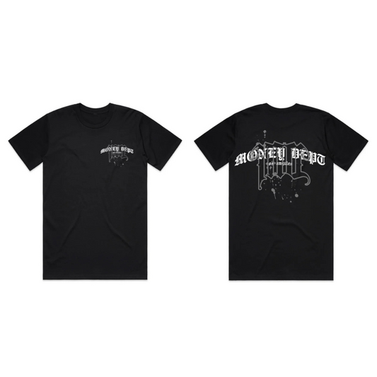 Money Dept Monogram Tee (Black/Grey)