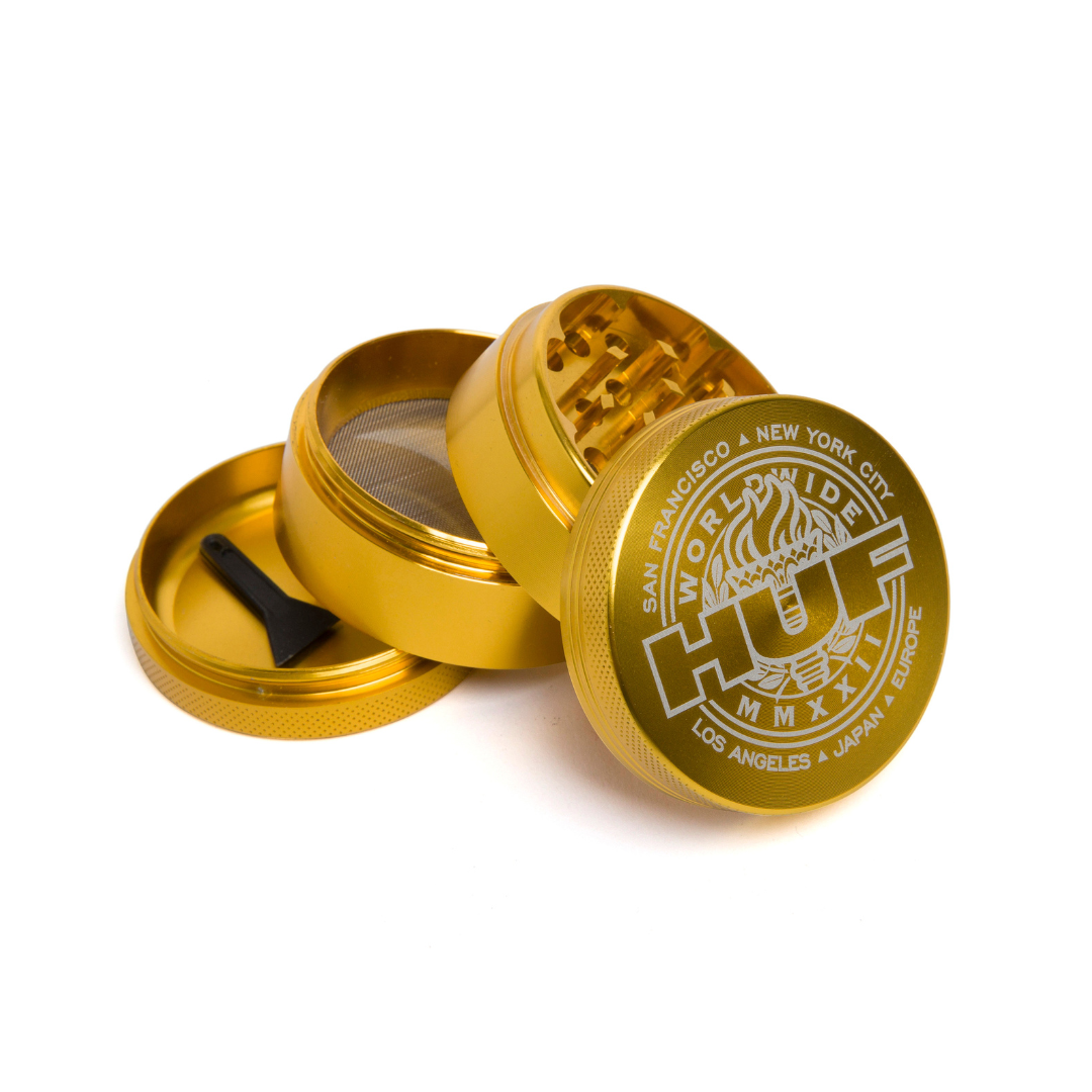 HUF Torch Grinder (Gold)