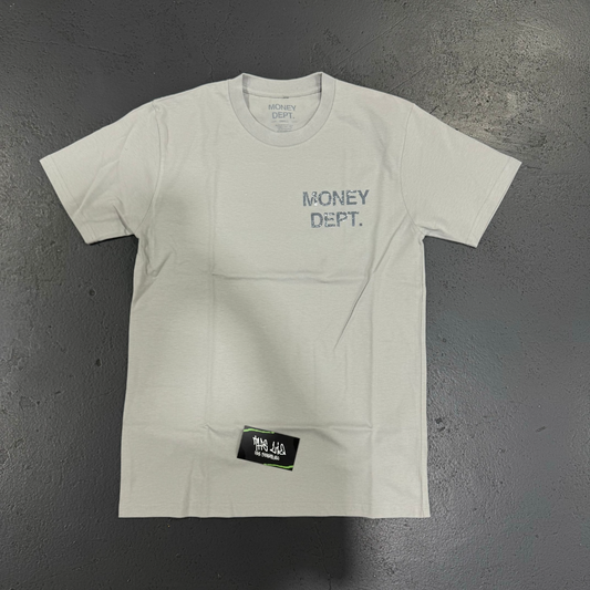 Money Dept Paint Splatter Tee (Grey)