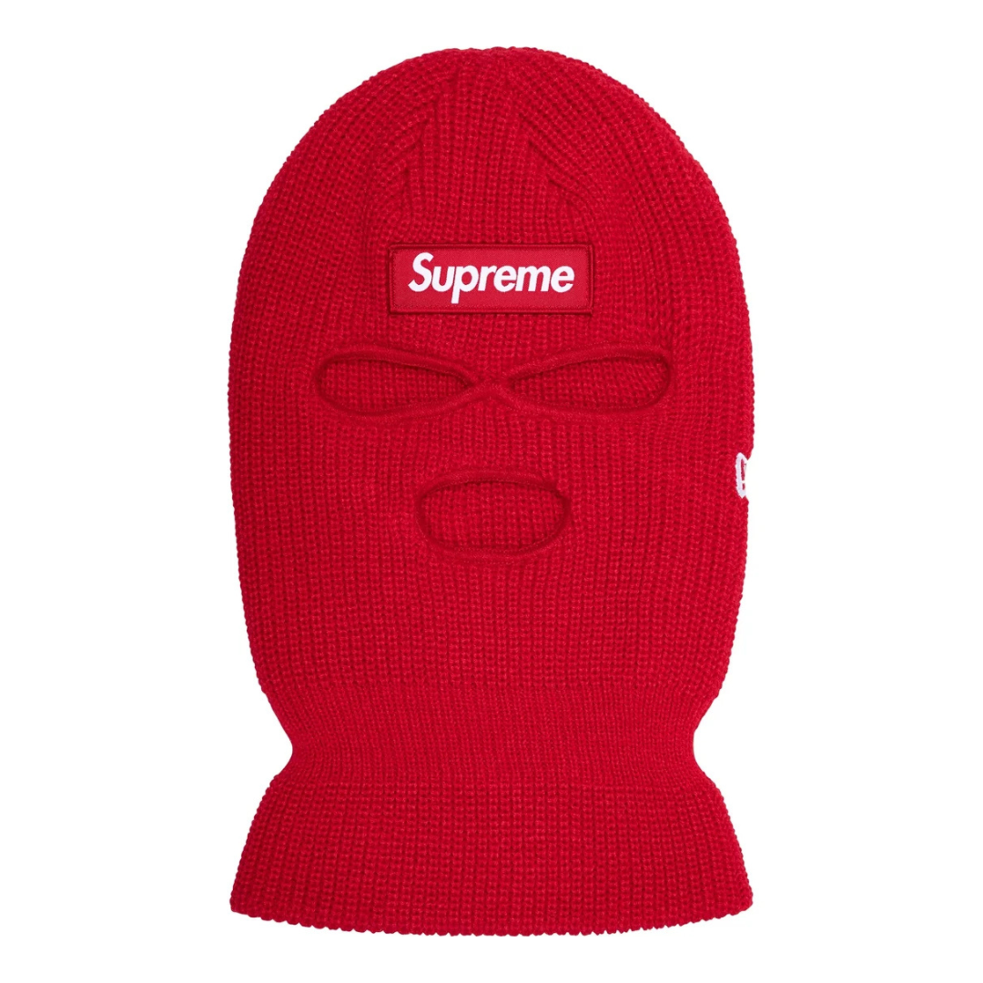 Supreme New Era Box Logo Balaclava (Red)