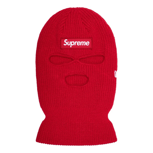 Supreme New Era Box Logo Balaclava (Red)