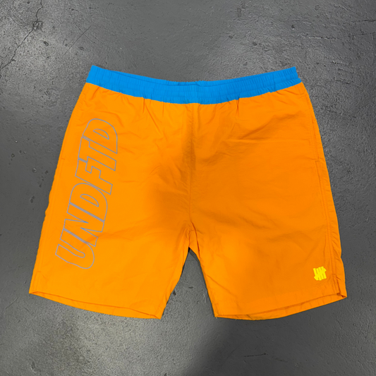 Undefeated Underline Sport Shorts (Orange)