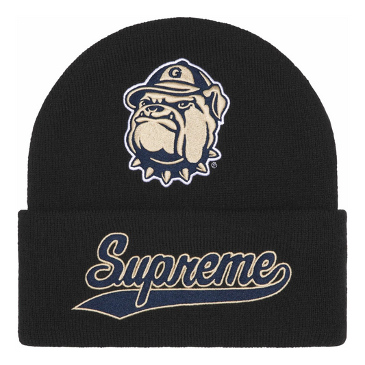 Supreme Mitchell & Ness NCAA Beanie (Georgetown Black)