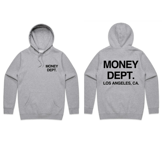 Money Dept Hoodie (Grey/Black)