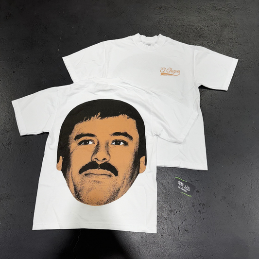 Stars Never Fall El Chapo Tee (White)