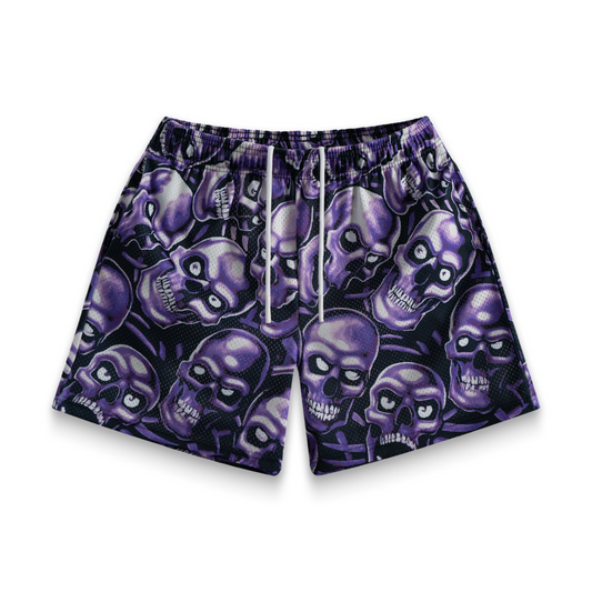 Bravest Studios Skully Shorts (Purple)