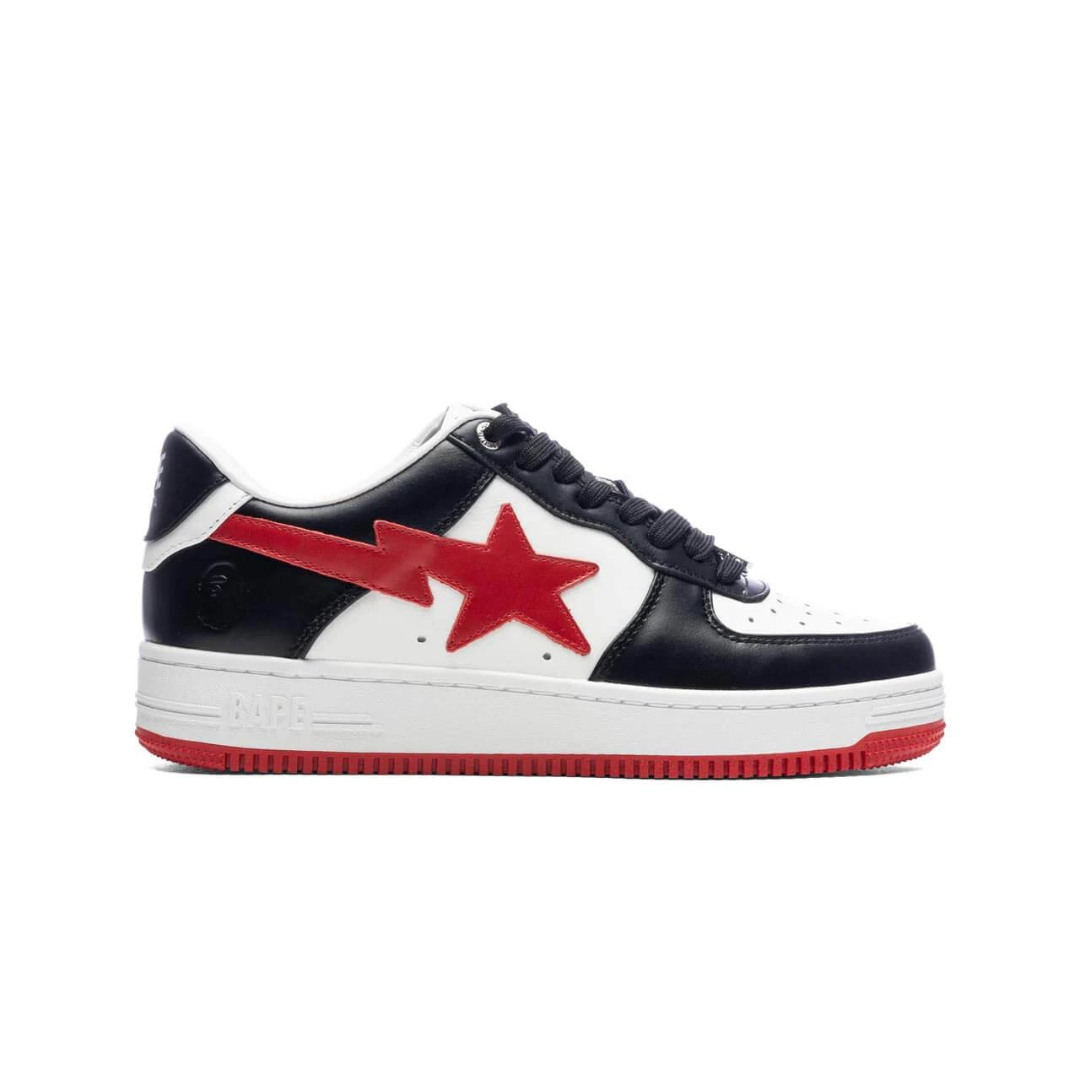 A Bathing Ape Bape Sta #3 M2 White (Black/Red)