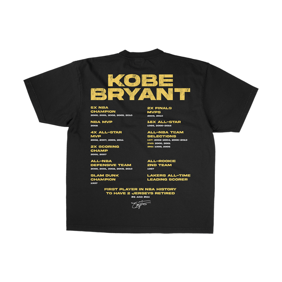 Kobe Bryant Mamba Tee (Black)