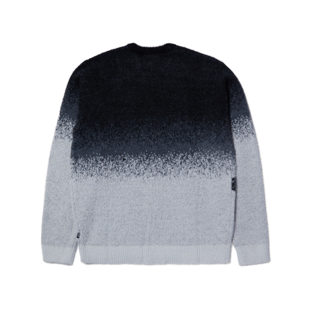 HUF Horizon Mohair Crewneck Sweater (Charcoal)