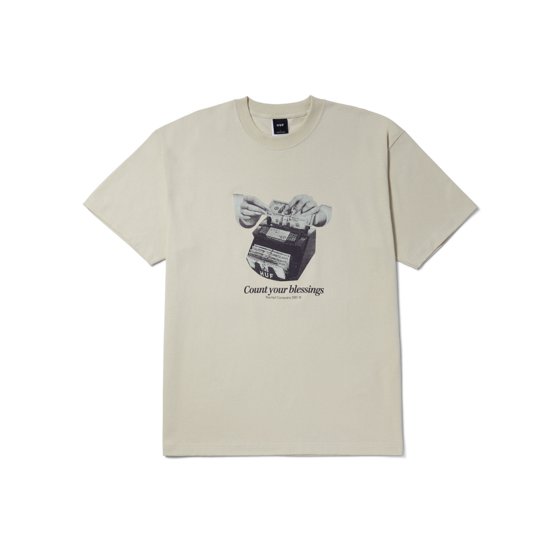 HUF Blessings Tee (Stone)