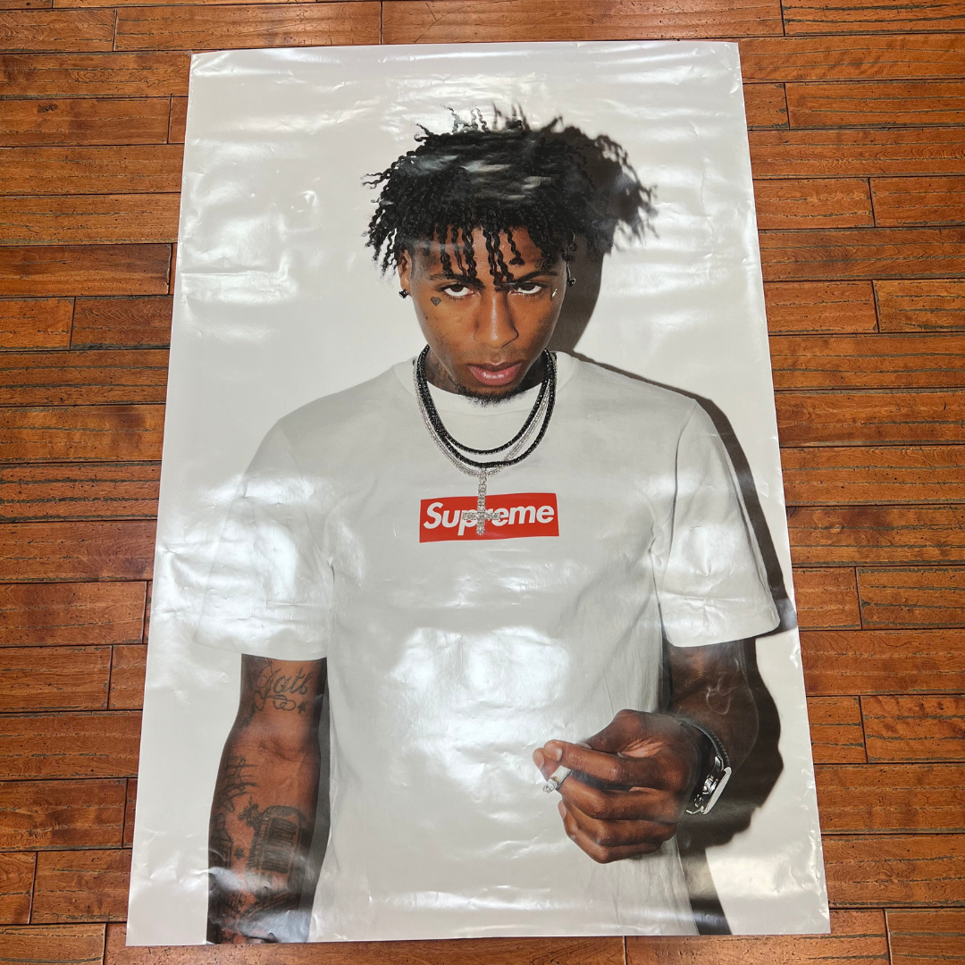 Supreme x NBA YoungBoy Friends and Family Poster