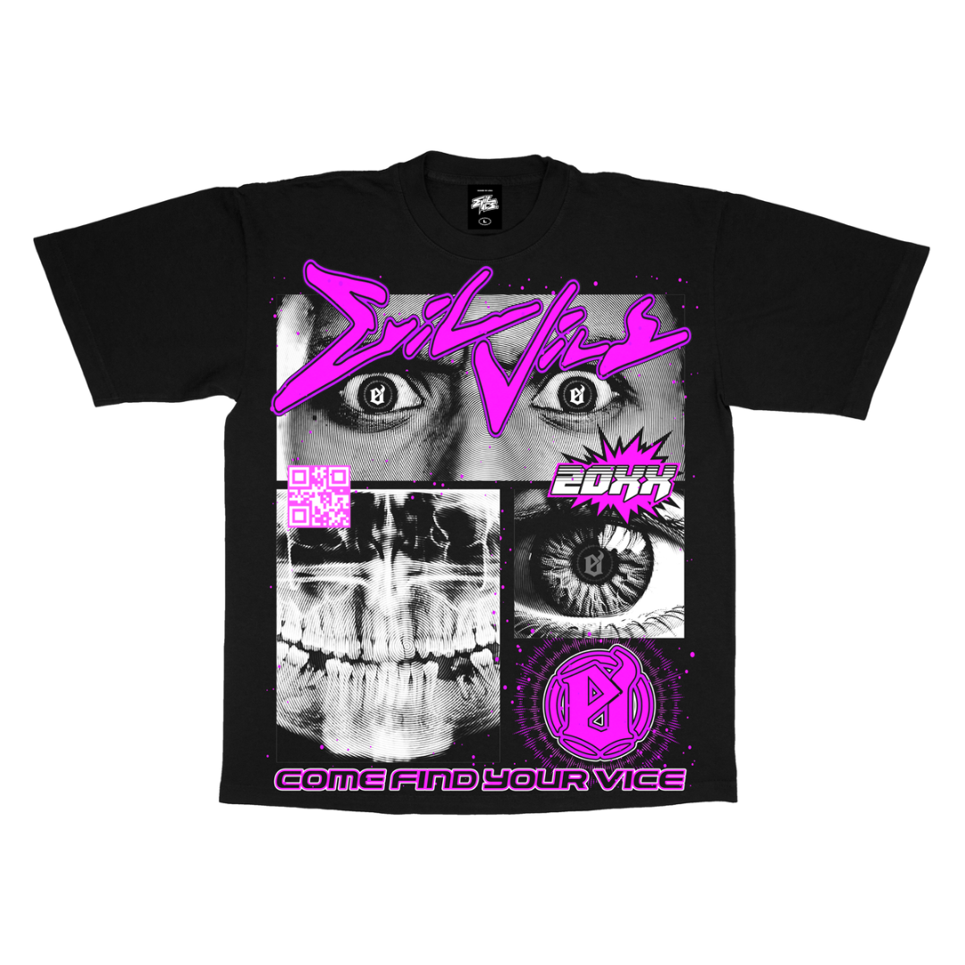 Evil Vice Evil Eye Tee (Black)