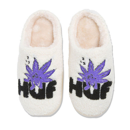 HUF Fuzzy Slipper (Cream)