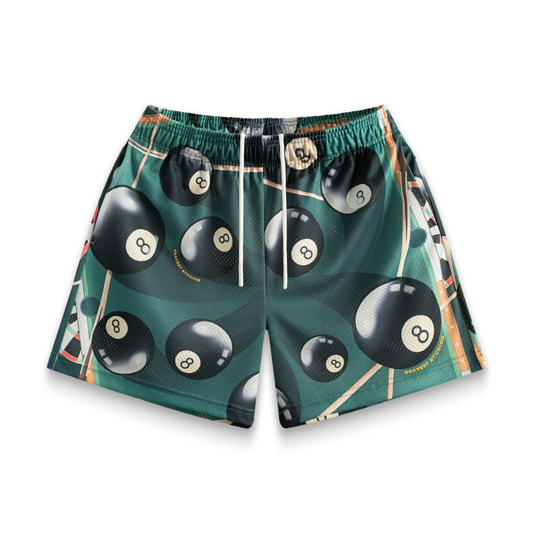 Bravest Studios 8 Ball Shorts (Multicolor)